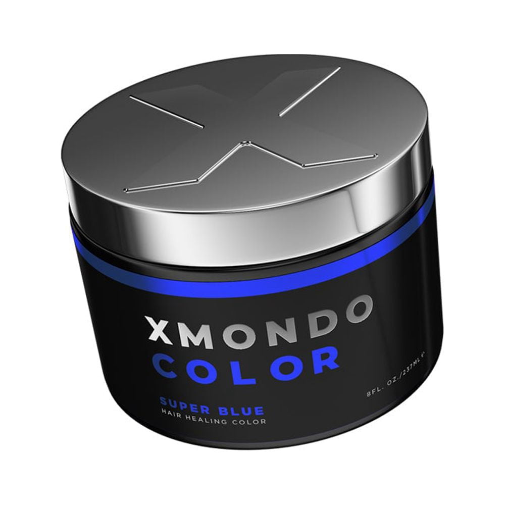 XMONDO Color Super Blue Hair Healing Semi Permanent Color Vegan