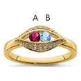 thumbnail image 1 of XMR32-2 14K Family Jewelry Diamond Semi-set Ring&amp;#44; Size 7, 1 of 1