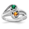 thumbnail image 1 of XMR93-2W-7 14K White Gold Family Jewelry Ring Mounting - Size 7, 1 of 1