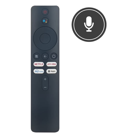 XMRM-M8 Voice Remote Control, compatible with Xiaomi Redmi 4K TVs L43R7-7AIN L65M6-RA ELA4819IN
