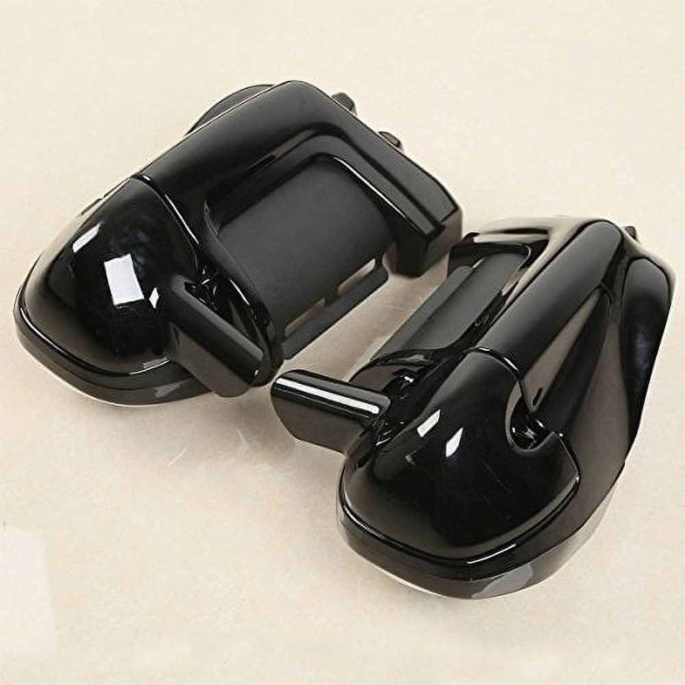 XMT-MOTO Vivid Black Razor Tour Pack Trunk+Backrest Pad+Tour Pack