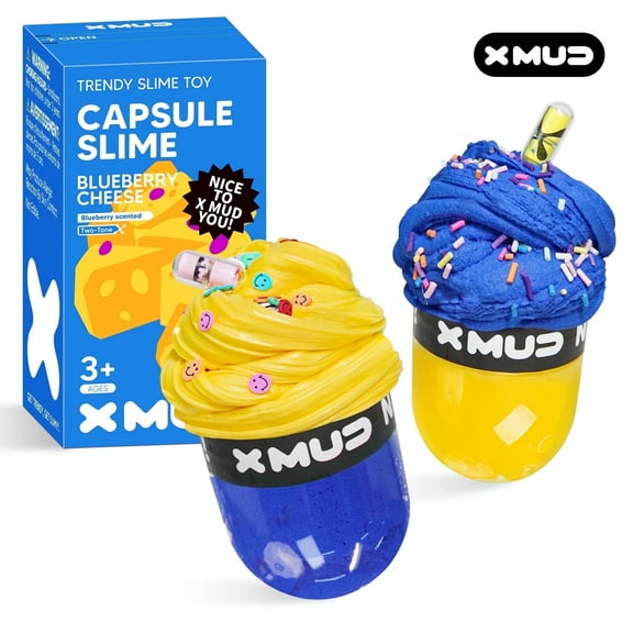 XMUD Capsule Slime Blueberry Cheese Berry-Scented Eco, 1 Count