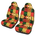 thumbnail image 1 of XMXT 2Pcs Car Seat Cover Decor Protector, Mondrian Abstract Design Print Bucket Auto Front Seats Covers Fits for Cars SUVs Trucks, Universal Fit, 1 of 9