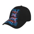 thumbnail image 1 of XMXT Baseball Cap, Eat Sleep Games Print Pattern Sun Hats for Men, One Size Black, 1 of 9