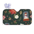 thumbnail image 1 of XMXT Car Sun Shade Windshield, Christmas Snowflake Globe Print Sunshade for Car Windshield Sun Shades for Car SUV Truck, m, 1 of 9