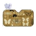 thumbnail image 1 of XMXT Car Sun Shade Windshield, Vintage Butterflies Background Sunshade for Car Windshield Sun Shades for Car SUV Truck, m, 1 of 9
