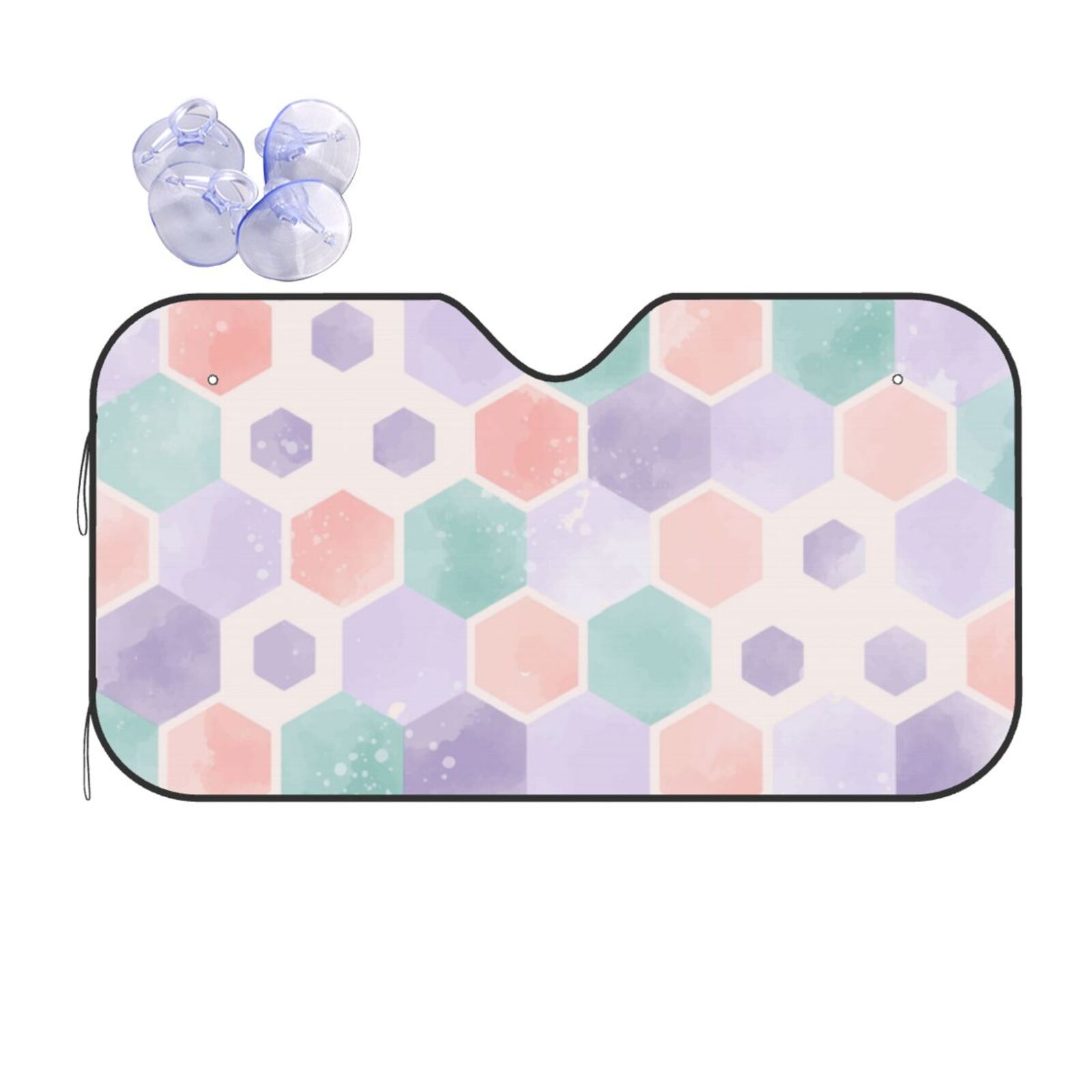 Venus Print Pattern Car Sun Shade