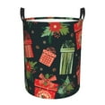 thumbnail image 1 of XMXT Collapsible Laundry Basket, Beautiful Christmas Gifts Polyester Waterproof Laundry Hampers Dirty Clothes Hamper, 40L, 1 of 8