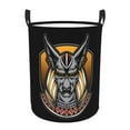 thumbnail image 1 of XMXT Collapsible Laundry Basket, Egyptian Anubis Head Waterproof Laundry Hampers Storage Baskets Dirty Clothes Hamper, 62L, 1 of 8