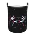 thumbnail image 1 of XMXT Collapsible Laundry Basket, Electronic Handle Game Polyester Waterproof Laundry Hampers Dirty Clothes Hamper, 40L, 1 of 8