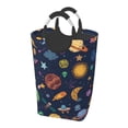 thumbnail image 1 of XMXT Collapsible Laundry Basket Hamper, Fantastic Cartoon Universe Large Laundry Bag Clothes Hamper with Aluminum Handle, 50L, 1 of 7