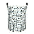 thumbnail image 1 of XMXT Collapsible Laundry Basket, Retro Style Persian Pattern Waterproof Laundry Hampers Storage Baskets Dirty Clothes Hamper, 40L, 1 of 8