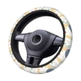 thumbnail image 1 of XMXT Colorful Abstract Design Steering Wheel Cover, Elastic Non-Slip Universal Fit Car Decor Accessories Protector for Auto SUV Trucks, 1 of 8