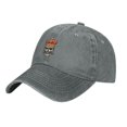 thumbnail image 1 of XMXT Cotton Baseball Cap, Cartoon King Skull Print Mens Baseball Hats, Gray, 1 of 9