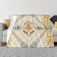 thumbnail image 1 of XMXT Flannel Throw Blanket for Couch, Prosperous Egyptian Tattoo Bed Sofa Decor Blankets for Home Bedroom, 50 x 40 inches, 1 of 9