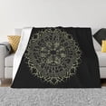 thumbnail image 1 of XMXT Flannel Throw Blanket for Couch, Scandinavian Circle Runes Bed Sofa Decor Blankets for Home Bedroom, 40 x 30 inches, 1 of 9