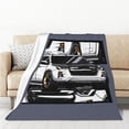 thumbnail image 1 of XMXT Flannel Warm Throw Blanket, Cool Truck Print Bedroom Decor Blankets for Bed Couch Living Room, 50 x 70 inches, 1 of 9