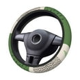 thumbnail image 1 of XMXT Green Abstract Floral Graffiti Steering Wheel Cover, Elastic Non-Slip Universal Fit Car Decor Accessories Protector for Auto SUV Trucks, 1 of 8
