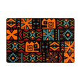 thumbnail image 1 of XMXT Indoor Area Rug, African Tribal Decoration Graffiti Non-Slip Polyester Rugs for Living Room, 36 x 24 inches, 1 of 9