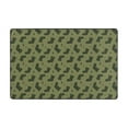 thumbnail image 1 of XMXT Indoor Area Rug, Green Cartoon Christmas Socks Non-Slip Polyester Rugs for Living Room, 72 x 48 inches, 1 of 9