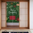 thumbnail image 1 of XMXT Japanese Noren Doorway Room Divider Curtain,Christmas Decorations Elements Restaurant Closet Door Entrance Kitchen Curtains, 34 x 56 inches, 1 of 7