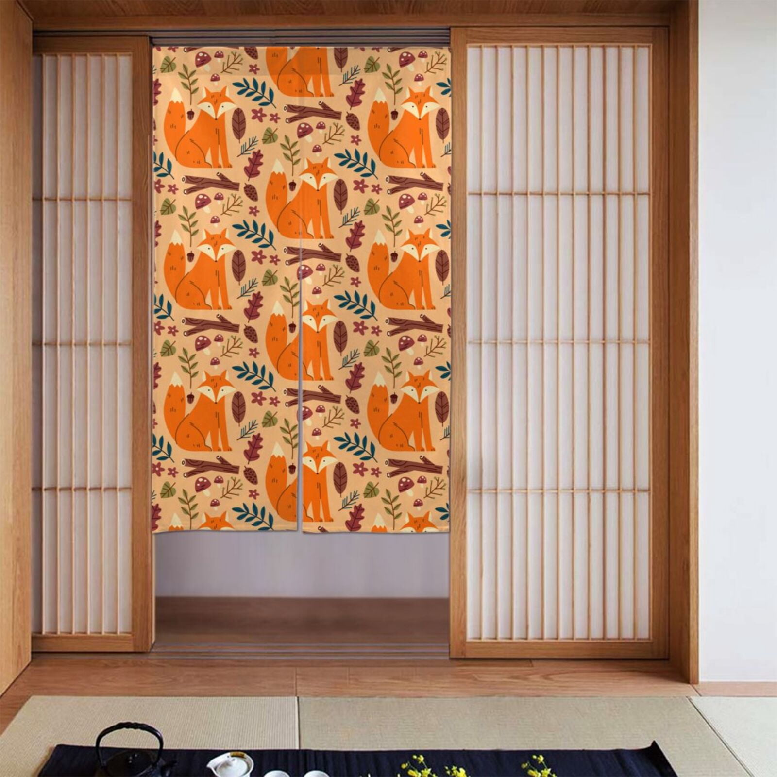 XMXT Japanese Noren Doorway Room Divider Curtain,Christmas Decorations