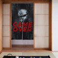 thumbnail image 1 of XMXT Japanese Noren Doorway Room Divider Curtain,Diablo Game Elements Pattern Restaurant Closet Door Entrance Kitchen Curtains, 34 x 56 inches, 1 of 7