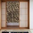 thumbnail image 1 of XMXT Japanese Noren Doorway Room Divider Curtain,Stylish Leopard Prints Restaurant Closet Door Entrance Kitchen Curtains, 34 x 56 inches, 1 of 7