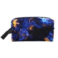 thumbnail image 1 of XMXT Large Capacity Makeup Bag, Abstract Art Flame Print Storage Bags Travel Toiletry Cosmetic Bag for Women Men, 1 of 9