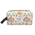 thumbnail image 1 of XMXT Large Capacity Makeup Bag, Boho Deco Tent Watercolor Travel Toiletry Bags Zippers Storage Cosmetic Bag for Women Men, One Size, 1 of 9