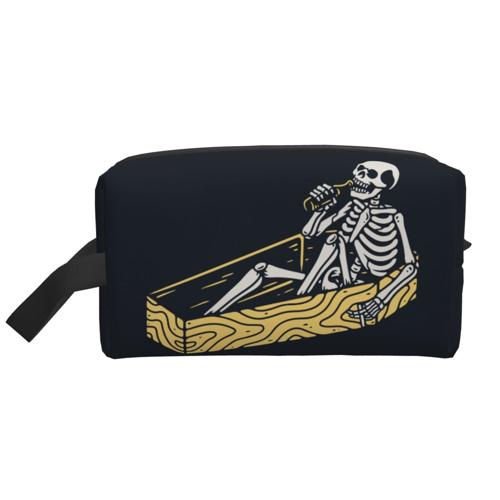 Alien/Unearthly shops Coffin Shaped Makeup Bag