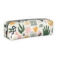 thumbnail image 1 of XMXT Leather Pencil Case, Colorful abstract Hand Painting Large Capacity Pencil Pouch for Student Teens Women, 1 of 9