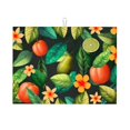 thumbnail image 1 of XMXT Microfiber Dish Drying Mat, Realistic Fruit and Vegetable Illustration Dish Drying Pad Mats for Kitchen Counter Dishes Rack Pads, 18 x 24 inches, 1 of 8