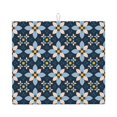 thumbnail image 1 of XMXT Microfiber Drying Mat for Kitchen Counter, Flat Geometric Patterns Absorbent Dish Drying Mats for Sink Dishes Rack Pad, 16 x 18 inches, 1 of 9