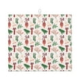 thumbnail image 1 of XMXT Microfiber Drying Mats, Cartoon Christmas Bells Design Absorbent Dish Drying Mat for Kitchen Counter, 16 x 18 inches, 1 of 9