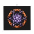 thumbnail image 1 of XMXT Microfiber Drying Mats, Mandala Flames Texture Absorbent Dish Drying Mat for Kitchen Counter, 16 x 18 inches, 1 of 9