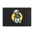 thumbnail image 1 of XMXT Non-Slip Area Rug, Riding Cartoon Skeleton Polyester Rugs for Living Room, 36 x 24 inches, 1 of 9