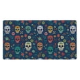 thumbnail image 1 of XMXT Non-Slip Gaming Mouse Pad, Colorful Skull Patterns Mousepad Computer Keyboard Mats Desk Pads Office Decor Accessories, 15.8"x29.5", 1 of 8