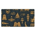 thumbnail image 1 of XMXT Non-Slip Gaming Mouse Pad, Egyptian Cultural Graffiti Mousepad Computer Keyboard Mats Desk Pads Office Decor Accessories, 15.8"x29.5", 1 of 8