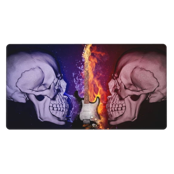 XMXT Non-Slip Gaming Mouse Pad, I Like Slogan Print Mousepad Computer Keyboard Mats Desk Pads Office Decor Accessories, 15.8"x29.67"