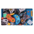 thumbnail image 1 of XMXT Non-Slip Gaming Mouse Pad, Variety Cartoon Handle Mousepad Computer Keyboard Mats Desk Pads Office Decor Accessories, 15.8"x29.5", 1 of 8