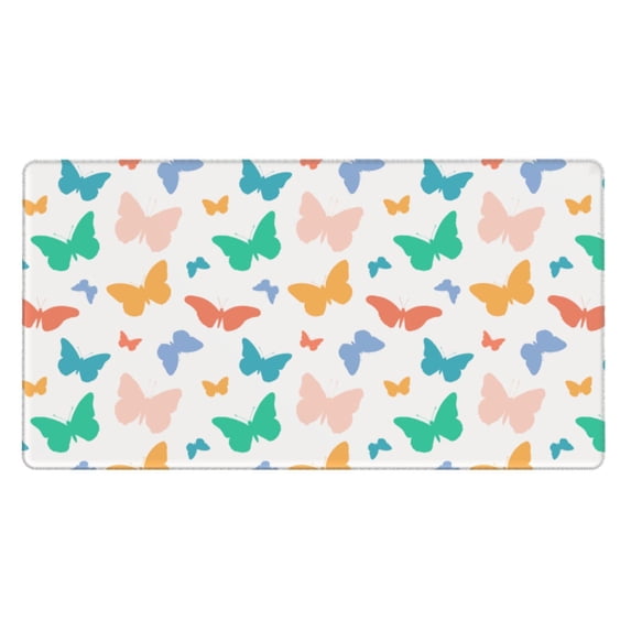 XMXT Non-Slip Gaming Mouse Pad, Vintage Sociopath Print Mousepad Computer Keyboard Mats Desk Pads Office Decor Accessories, 15.8"x29.38"