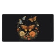 thumbnail image 1 of XMXT Non-Slip Gaming Mouse Pad, Yellow Butterflies Background Mousepad Computer Keyboard Mats Desk Pads Office Decor Accessories, 15.8"x29.5", 1 of 8