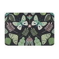 thumbnail image 1 of XMXT Non-Slip Polyester Bathroom Rugs Kitchen Door Mat, Abstract Butterfly Flower Machine Washable Bath Mats Rug for Kitchen Shower Bathtub Decor, 15.7 x 23.6 inches, 1 of 9