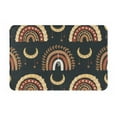 thumbnail image 1 of XMXT Non-Slip Polyester Bathroom Rugs Kitchen Door Mat, Boho Moon Deco Print Machine Washable Bath Mats Rug for Kitchen Shower Bathtub Decor, 15.7 x 23.6 inches, 1 of 9