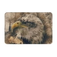 thumbnail image 1 of XMXT Non-Slip Polyester Bathroom Rugs Kitchen Door Mat, Eagle Vintage Watercolor Machine Washable Bath Mats Rug for Kitchen Shower Bathtub Decor, 15.7 x 23.6 inches, 1 of 9