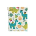 thumbnail image 1 of XMXT PU Leather Coin Purse for Women Men, Cartoon Dinosaur Holiday Mini Change Wallet Coin Pocket for Credit Card ID Key Storage Bags, 1 of 9