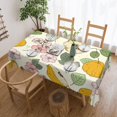 thumbnail image 1 of XMXT Polyester Rectangle Tablecloth, Pear Fruit Flower Waterproof Table Cloth Home Dinner Decor Table Cover for Holiday Party, 54 x 72 inches, 1 of 9