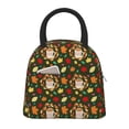 thumbnail image 1 of XMXT Reusable Lunch Bag Women, Cartoon Coffee Maple Large Lunchbox Insulated Lunch Box for Work School, Multicolor, 1 of 9