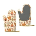thumbnail image 1 of XMXT Silicone Oven Mitts, Cartoon Dreamcatcher Fox Thickened Non-Slip Baking Gloves for Kitchen Cooking Grill, 2 Pcs, 1 of 9